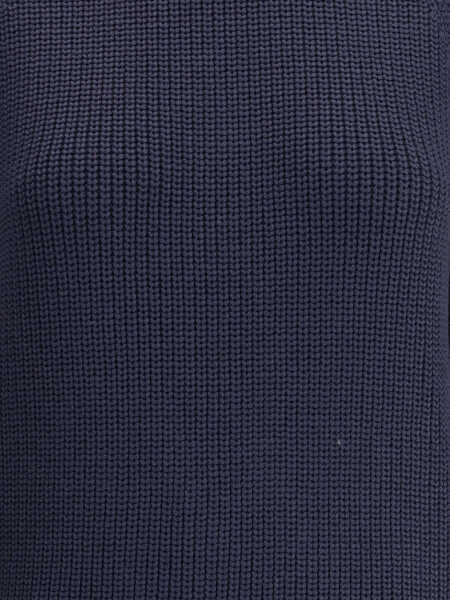 Pulovere EllA Merino wool Sweater BLUE NAVY Femei (BM 18729748) 3