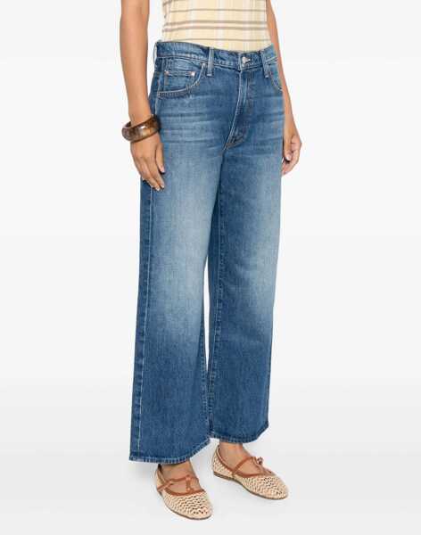 Blugi MOTHER DENIM Dodger cropped Jeans GREEN THUMB Femei (BM 18729814) 3