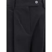 Pantaloni casual Dama - Pantaloni casual EllA Ella Pants NERO Femei (BM 18729817) - B-mall.ro