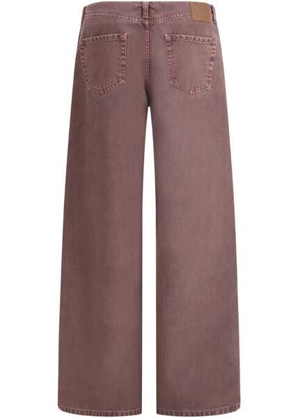 Blugi Magda Butrym Low waist wide leg Jeans BROWN Femei (BM 18729823) 2
