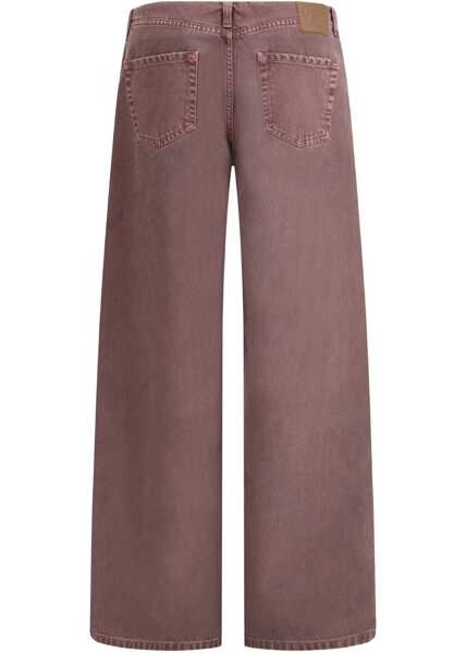 Blugi Magda Butrym Low waist wide leg Jeans BROWN Femei (BM 18729823) 3