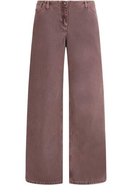 Blugi Magda Butrym Low waist wide leg Jeans BROWN Femei (BM 18729823) 1