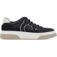 Sneakers Gancini leather Sneakers Barbati