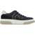 Ferragamo Gancini leather Sneakers NAVY