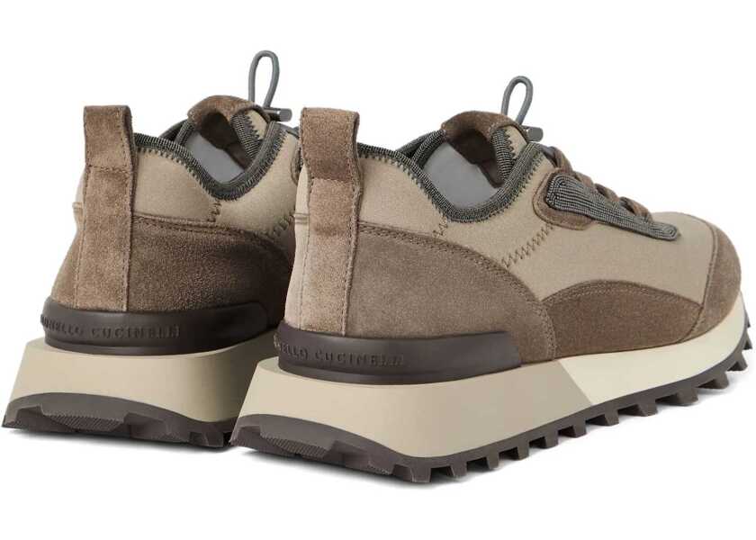 Sneakers Brunello Cucinelli Leather Sneakers TORBA Femei (BM 18729868) 3