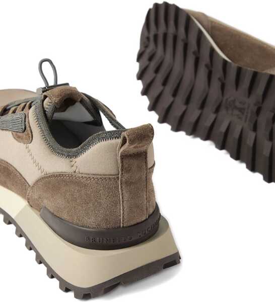 Sneakers Brunello Cucinelli Leather Sneakers TORBA Femei (BM 18729868) 4