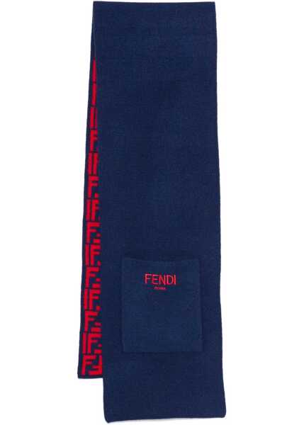 Esarfe Fendi Reversible Ff Logo Scarf MULTICOLOUR Baieti (BM 18730126) 1
