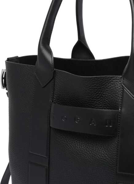 Genti de umar Hogan Script Shopping Bag BLACK Femei (BM 18730159) 4