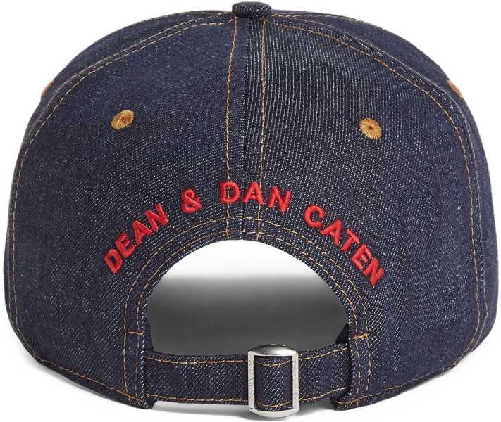 Sepci DSQUARED2 Icon New Generation Baseball Hat DENIM Barbati (BM 18730240) 2