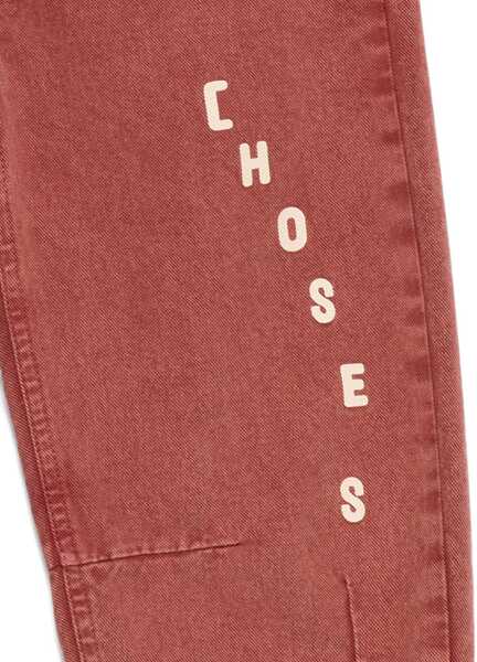 Pantaloni casual Bobo Choses Pants With Logo BORDEAUX Baieti (BM 18730249) 2