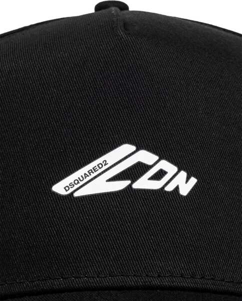 Sepci DSQUARED2 Icon New Generation Baseball Cap BLACK Barbati (BM 18730258) 3