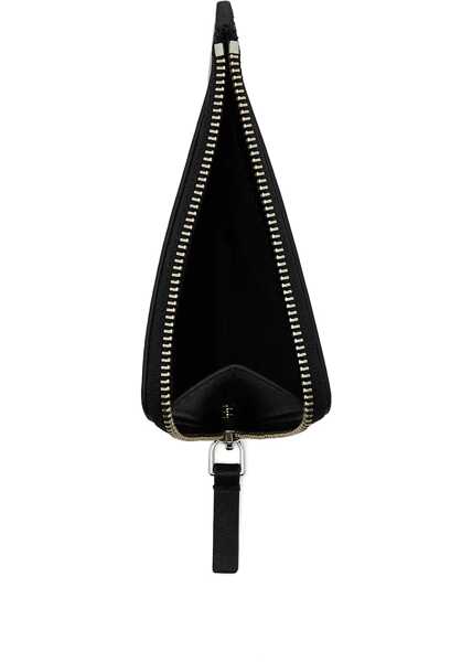Portofele Marc Jacobs Zippered Wallet With Pendant BLACK Femei (BM 18730267) 3