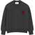 AMI Paris Ami De Coeur Sweater GREY