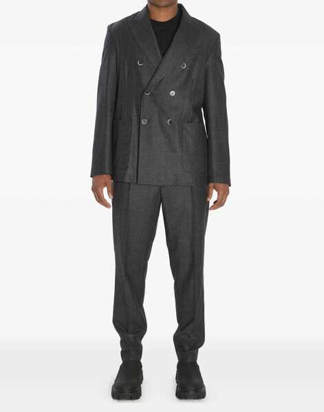 Sacouri BARENA Doria Bita Blazer Jacket GREY Barbati (BM 18730357) 2