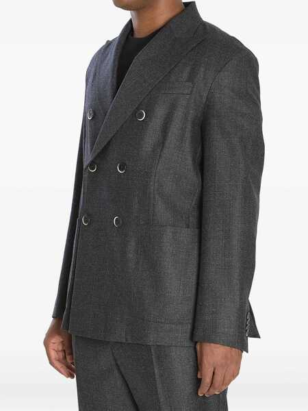 Sacouri BARENA Doria Bita Blazer Jacket GREY Barbati (BM 18730357) 3