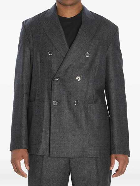 Sacouri BARENA Doria Bita Blazer Jacket GREY Barbati (BM 18730357) 1