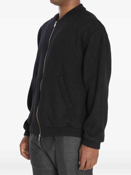 Bomber jacket BARENA Gabier Lanoso Bomber Jacket BLACK Barbati (BM 18730363) 2