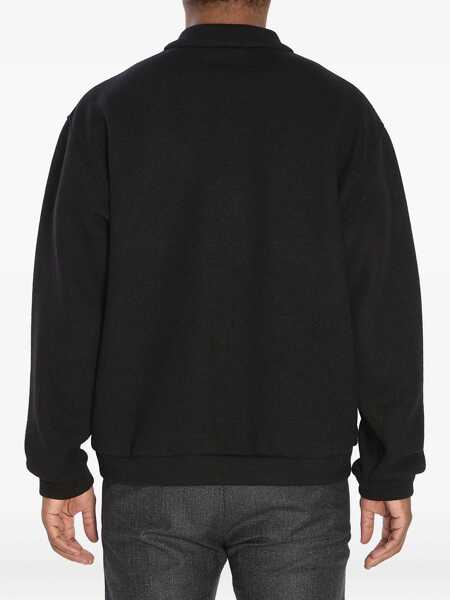 Bomber jacket BARENA Gabier Lanoso Bomber Jacket BLACK Barbati (BM 18730363) 4