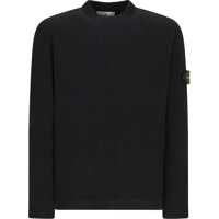 Pulovere Crew Neck Sweater With Brushed Texture. Barbati