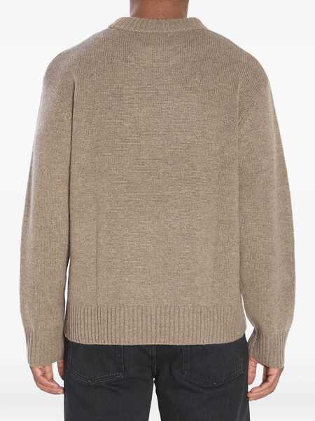 Pulovere Lisa Yang Kristian Sweater BROWN Barbati (BM 18730378) 4