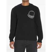 Pulovere Logo Sweater In Wool Barbati