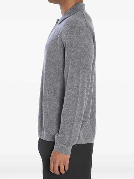 Tricouri Polo Lisa Yang Emil Polo Sweater GREY Barbati (BM 18730393) 3