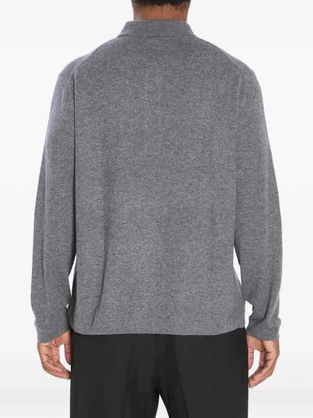 Tricouri Polo Lisa Yang Emil Polo Sweater GREY Barbati (BM 18730393) 4