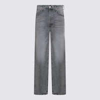 Blugi Mother Grey Cotton Jeans Femei