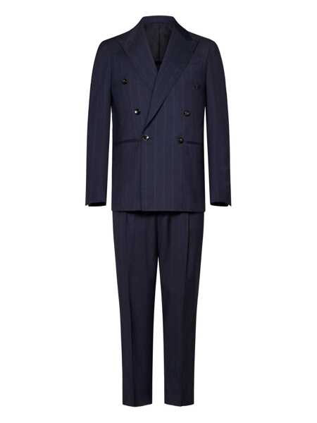 Costume Franzese Collection Franzese Napoli Stefano De Martino Model Suit BLUE Barbati (BM 18731640) 1