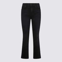 Blugi Mother Black Cotton Denim Jeans Femei