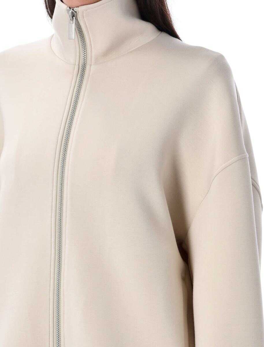 Pulovere REMAIN BIRGER CHRISTENSEN Remain Birger Christensen Soft Zipped Jacket TOFU BEIGE Femei (BM 18732306) 3