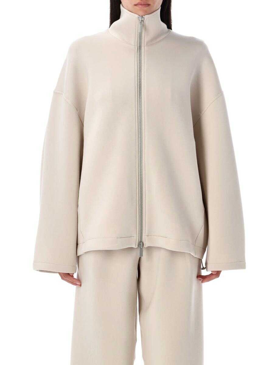 Pulovere REMAIN BIRGER CHRISTENSEN Remain Birger Christensen Soft Zipped Jacket TOFU BEIGE Femei (BM 18732306) 1