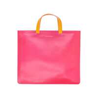 Genti de umar Comme Des Garçons Leather Super Fluo Tote Bag Femei