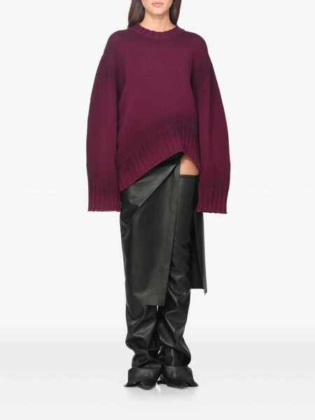 Pulovere THE ATTICO The Attico Wool Cashmere Sweater Red Femei (BM 18732489) 3