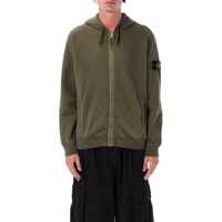 Bluze de trening Stone Island Brushed Organic Cotton Zip-Up Hoodie Barbati