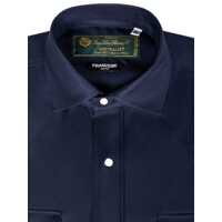 Camasi Franzese Collection pentru Barbati - Camasi Franzese Collection Franzese Napoli Gianni Agnelli Model Shirt BLUE Barbati (BM 18732711) - B-mall.ro