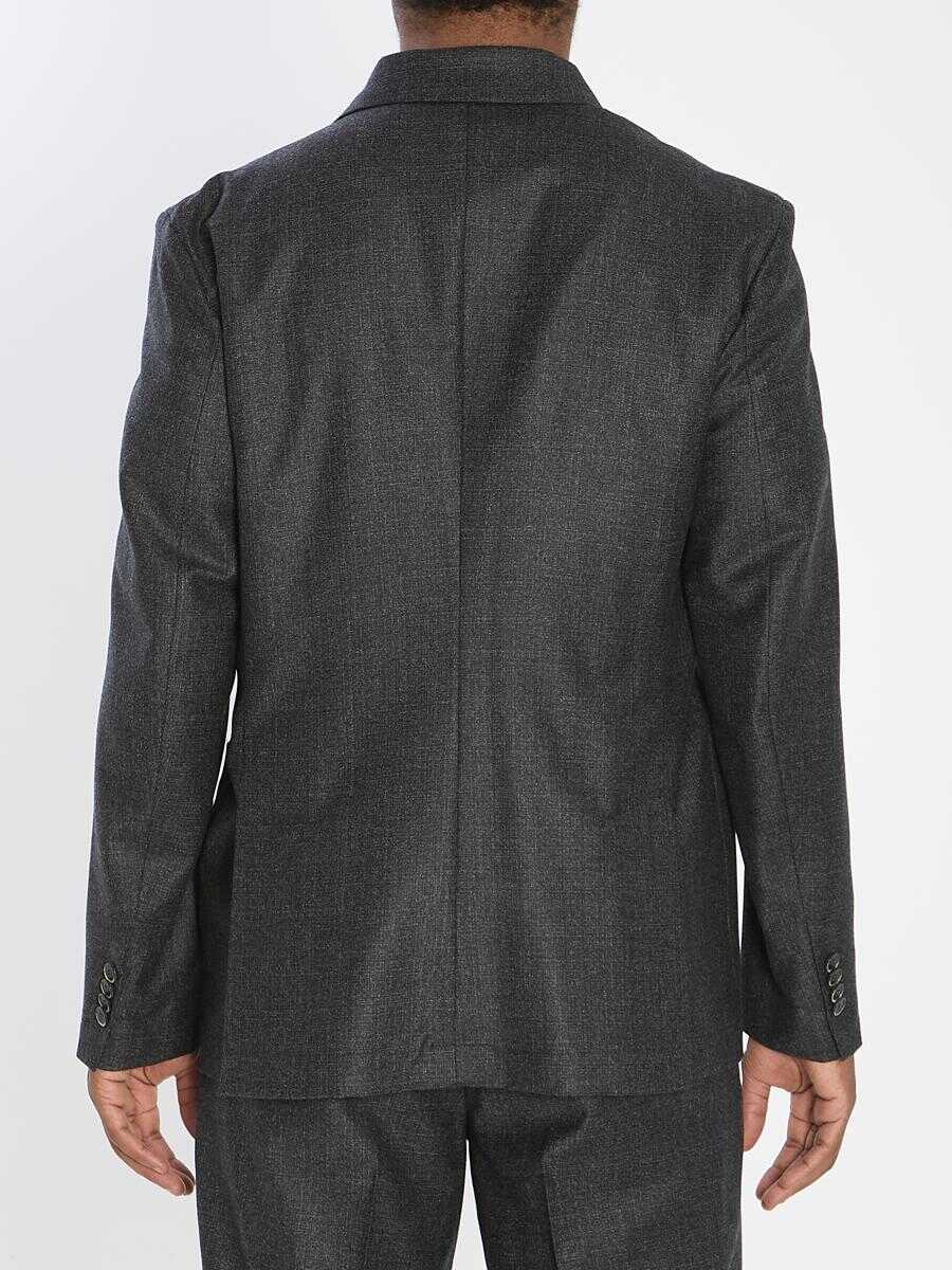 Sacouri BARENA Doria Bita Blazer Jacket GREY Barbati (BM 18732840) 4