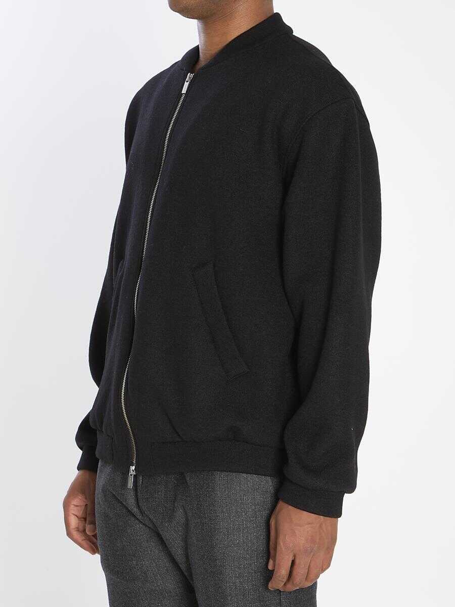 Bomber jacket BARENA Gabier Lanoso Bomber Jacket Black Barbati (BM 18732846) 2