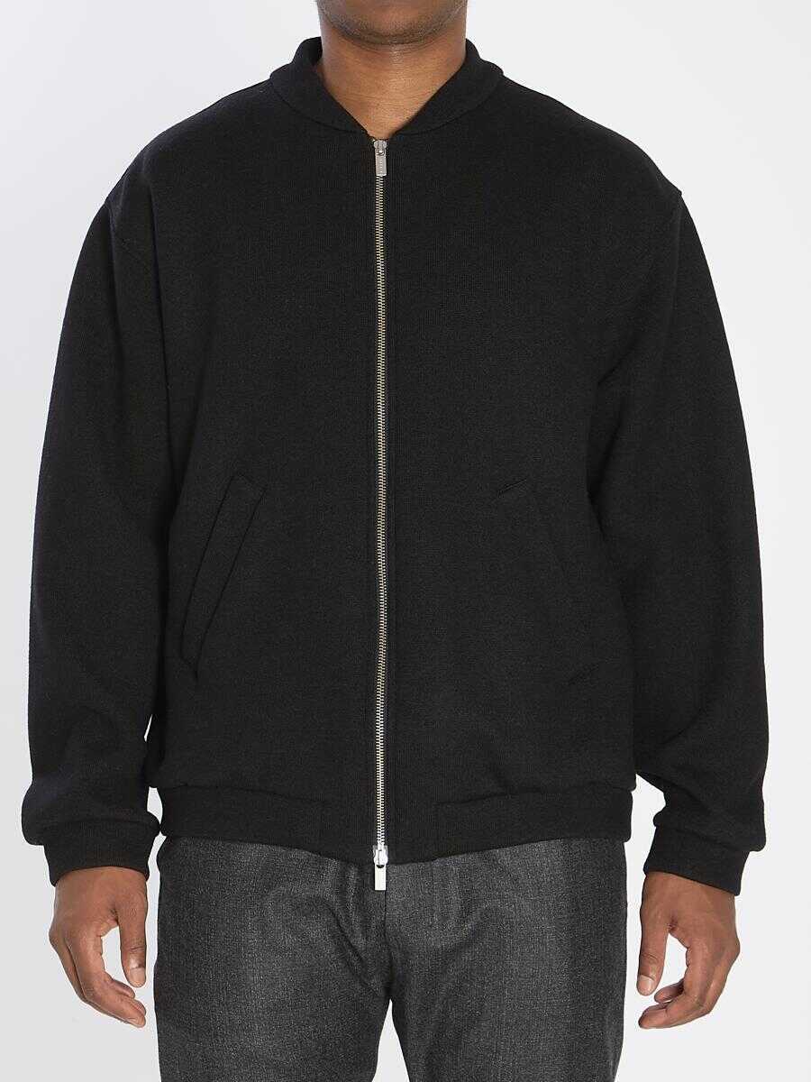 Bomber jacket BARENA Gabier Lanoso Bomber Jacket Black Barbati (BM 18732846) 1