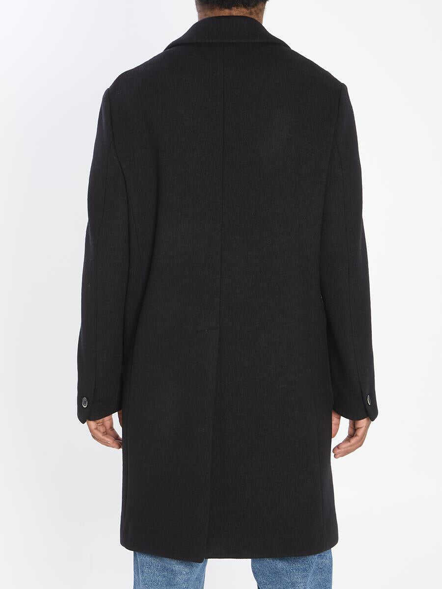 Geci BARENA Baron Lanoso Outerwear Black Barbati (BM 18732885) 4