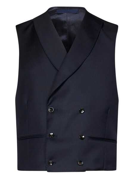 Geci Franzese Collection Franzese Napoli Stefano De Martino Model Gilet BLUE Barbati (BM 18732963) 1