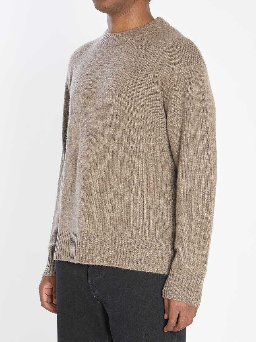 Pulovere Lisa Yang Kristian Sweater BROWN Barbati (BM 18733044) 2