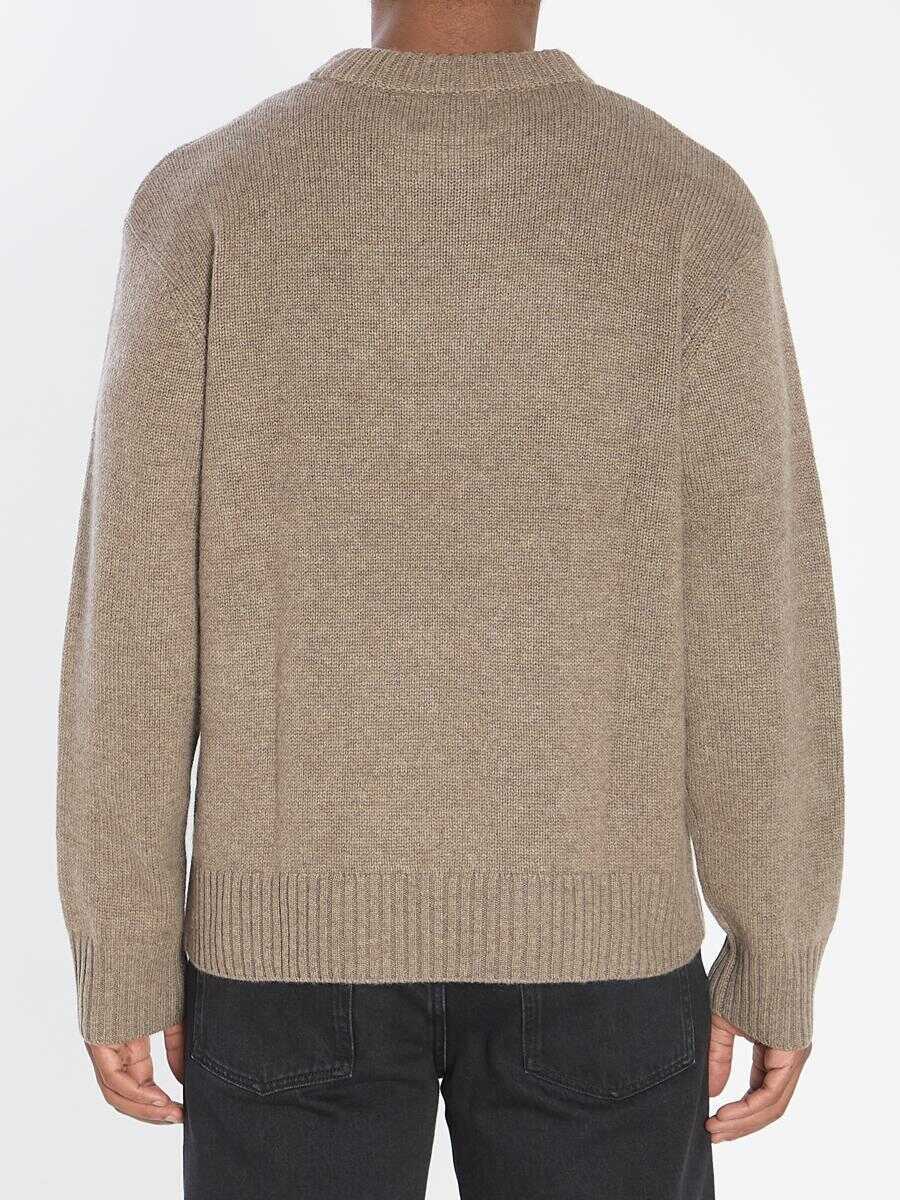 Pulovere Lisa Yang Kristian Sweater BROWN Barbati (BM 18733044) 4
