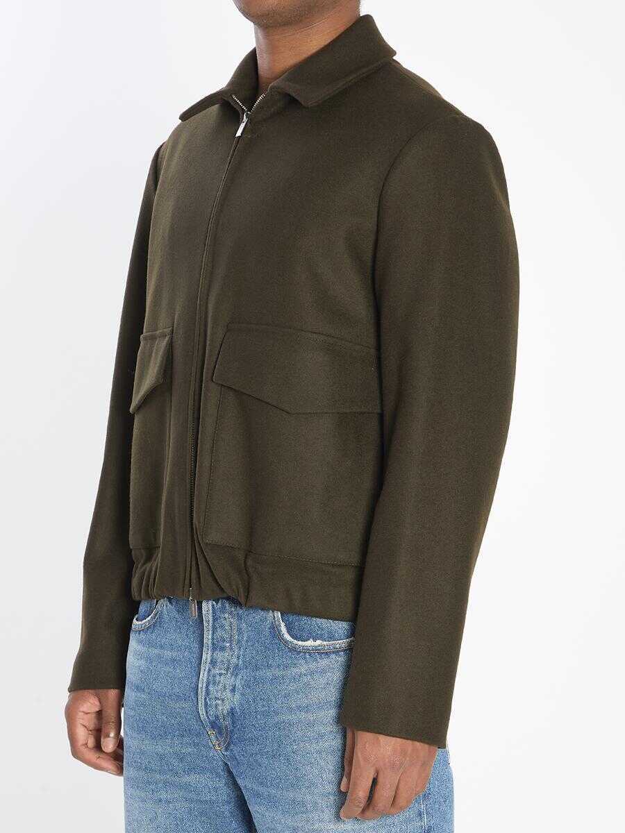 Geci BARENA Magan Caramal Jacket GREEN Barbati (BM 18733047) 2