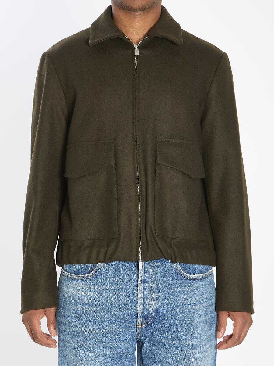 Geci BARENA Magan Caramal Jacket GREEN Barbati (BM 18733047) 1