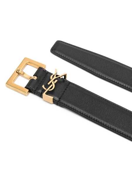 Curele Saint Laurent Saint Laurent  Belts Black Femei (BM 18733053) 2