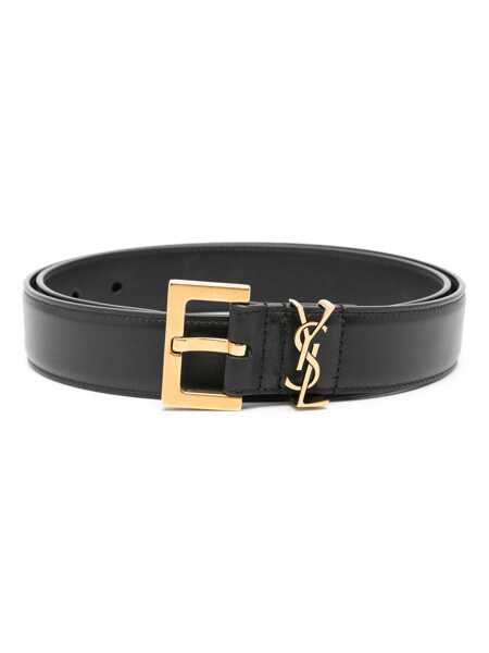 Curele Saint Laurent Saint Laurent  Belts Black Femei (BM 18733053) 1