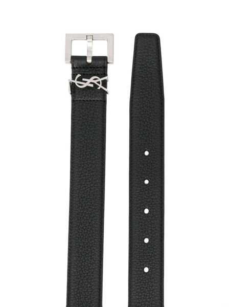 Curele Saint Laurent Saint Laurent  Belts Black Barbati (BM 18733056) 2