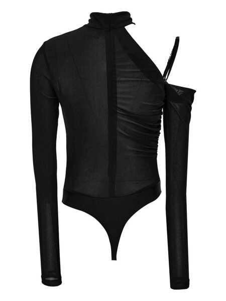 Body-uri Versace Jeans Couture Versace Jeans Couture Turtleneck Bodysuit Black Femei (BM 18733449) 2