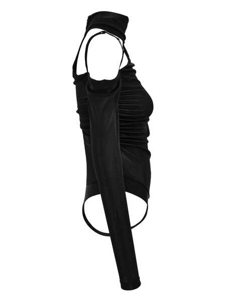 Body-uri Versace Jeans Couture Versace Jeans Couture Turtleneck Bodysuit Black Femei (BM 18733449) 3